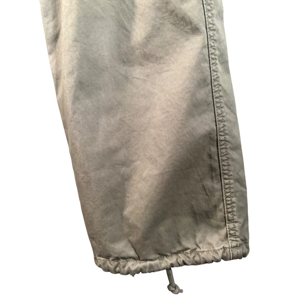 Levi's '94‎ Baggy Cargo Pants Olive Green Utility Pocket Cotton Size 26